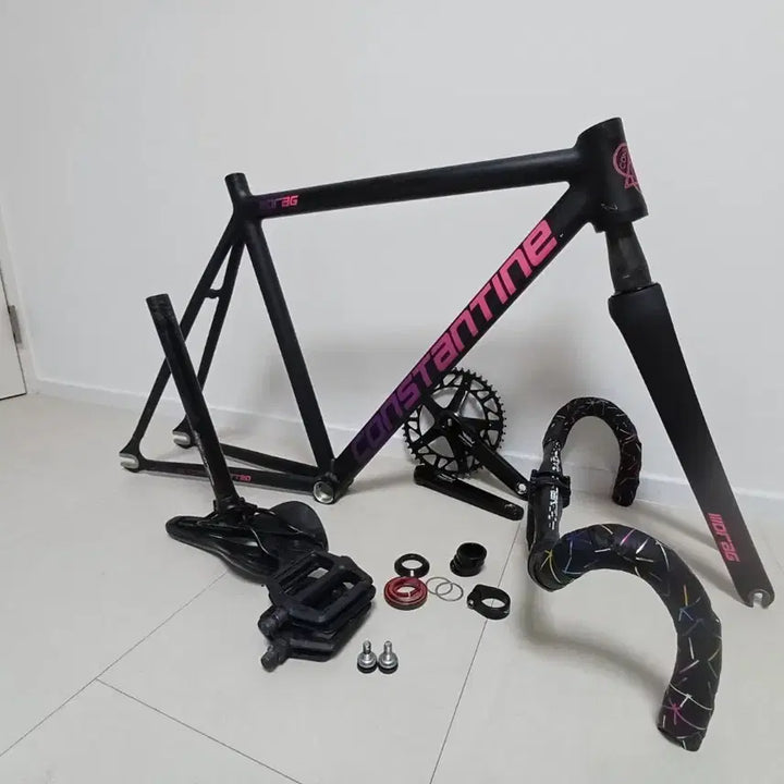 [BUNJANG] 2022 Constantine Drag Fixed Gear Bike - Size S / 설명필독!!  2022년식 콘스탄틴 드래그 S사이즈 픽시 반차 판매