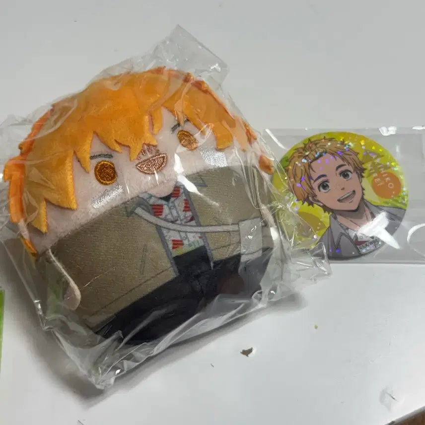 [BUNJANG] Winbre Neru Akihiko Fuwa Kororin &amp; Can Badge Bundle / 윈브레 니레이아키히코 후와코코링