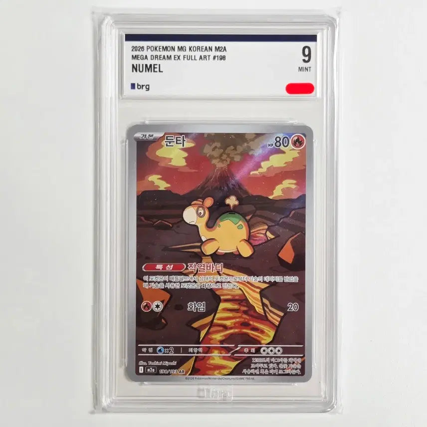 [BUNJANG] Pokemon TCG Ponyta AR [BRG Graded 9] / 포켓몬카드 둔타 AR [BRG 9등급]