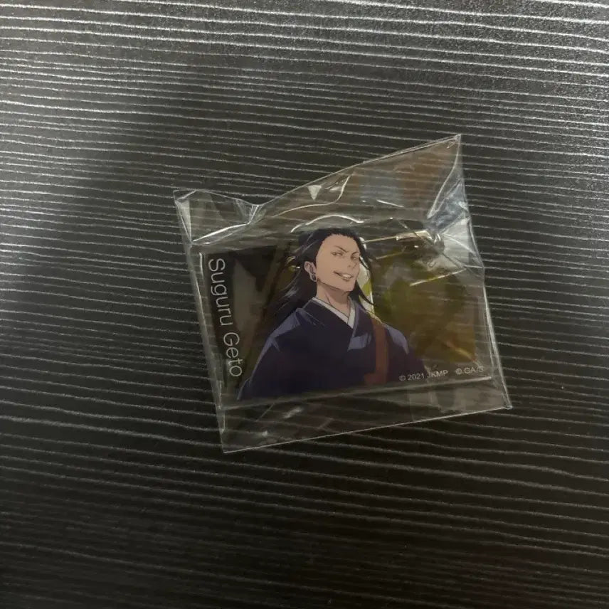 [BUNJANG] Jujutsu Kaisen Suguru Geto Acrylic Badge Movie 0 / 주술회전) 게토 스구루 아크릴 뱃지 극장판 0