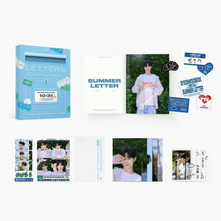[BUNJANG] Byun Woo Seok Postbox Full Set &