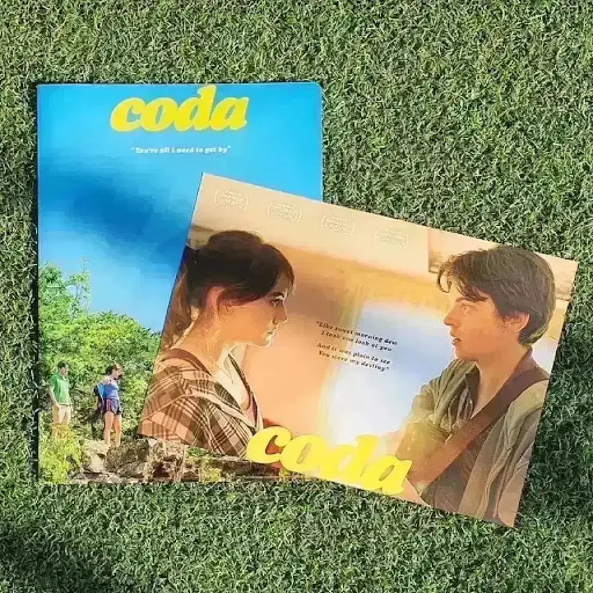 [BUNJANG] CODA Movie A3 Poster Set / 영화 코다 A3포스터 감독싸인 가족 화일L홀더 프로그램북 CODA아카데미