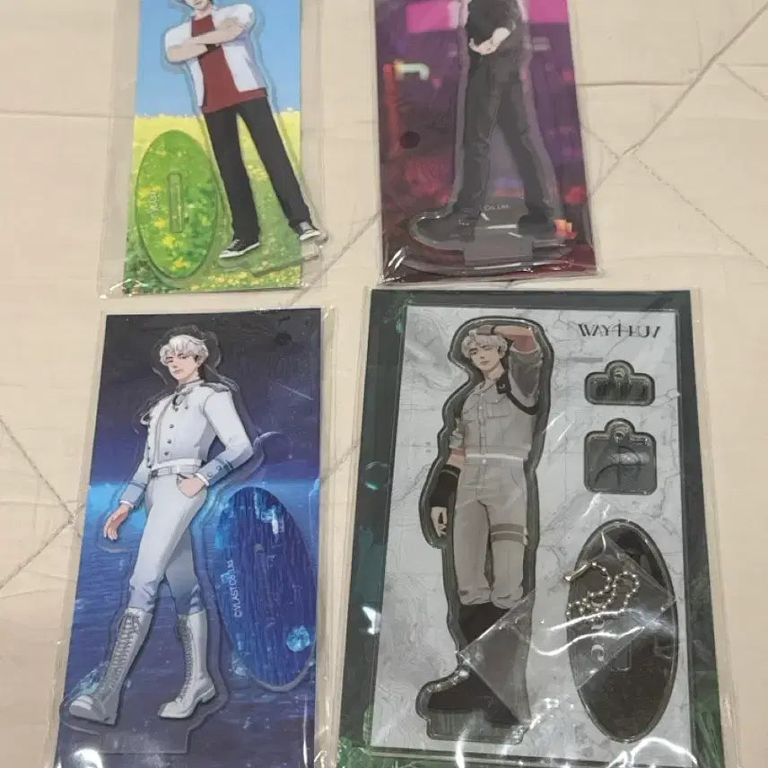 [BUNJANG] PLAVE Eunho Acrylic Stand Set / 플레이브 아크릴 스탠드 4종 은호세트
