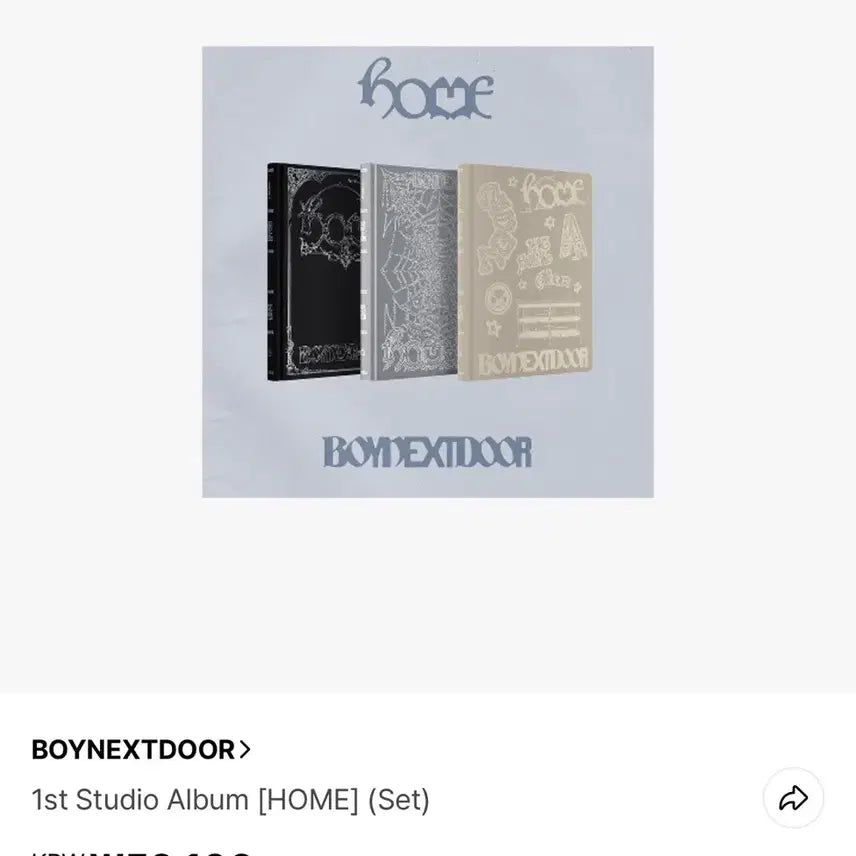 [BUNJANG] BOYNEXTDOOR 1st Studio Album [HOME] Sealed Set / 보이넥스트도어 [home] 미개봉 앨범 세트 양도