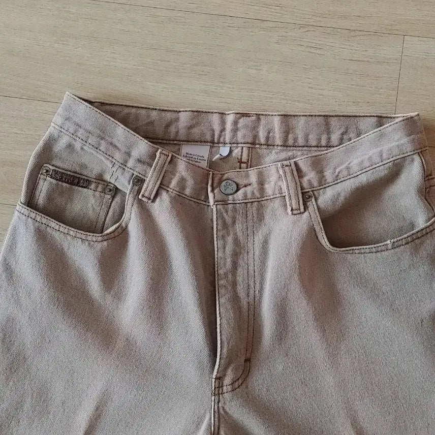 [BUNJANG] Calvin Klein Beige Denim Pants (Size 31) / 캘빈 클라인(Calvin Klein)베이지색  데님 팬츠 (31)
