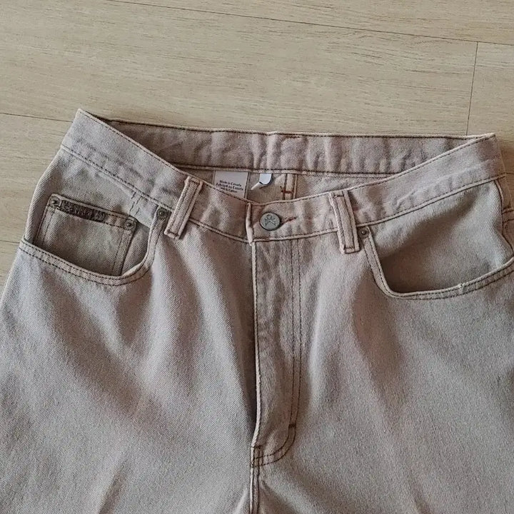 [BUNJANG] Calvin Klein Beige Denim Pants (Size 31) / 캘빈 클라인(Calvin Klein)베이지색  데님 팬츠 (31)