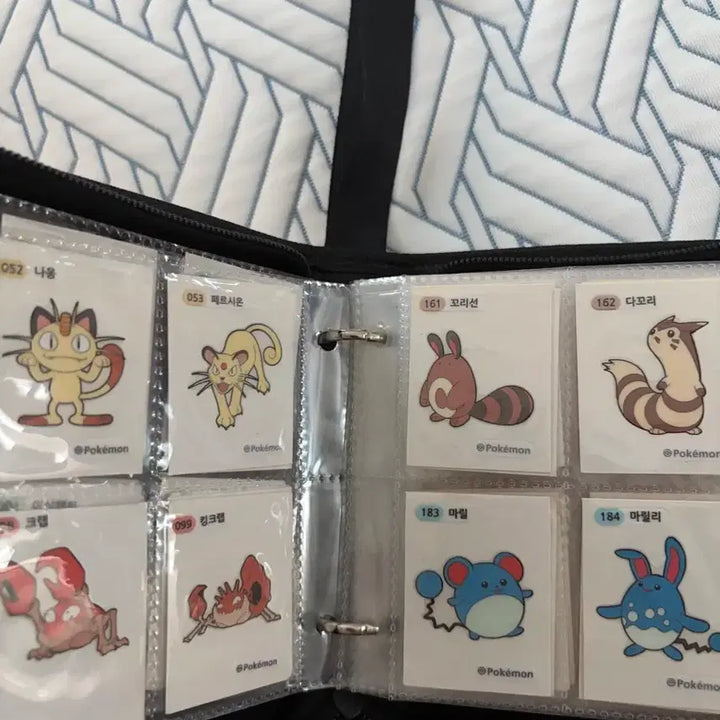 [BUNJANG] Pokemon Sticker Collection 115 Count Bundle / 포켓몬 띠부실 115장 일괄판매