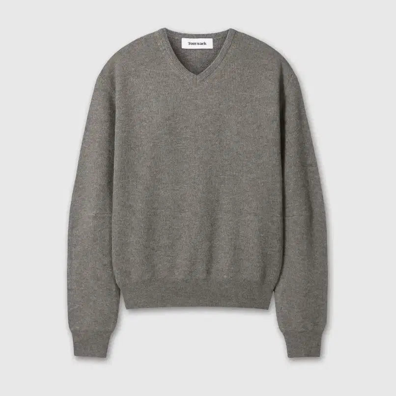 [BUNJANG] Tony Wack Super Fine Wool Commando V-Neck Knit XL / [26SS] 토니웩 수퍼파인울 코만도 브이넥 니트 XL
