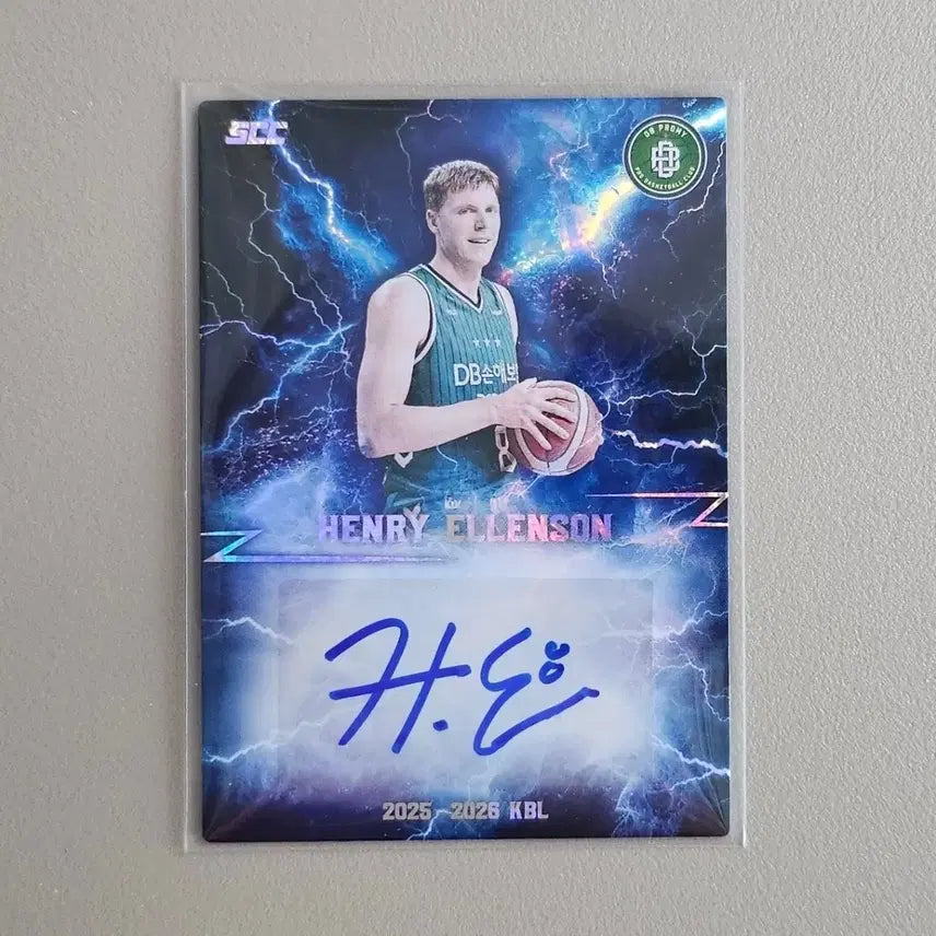 [BUNJANG] 2025-2026 KBL Basketball Card - DB Promy (Elston) - Auto / 25-26 KBL카드 [오토-DB 엘런슨]