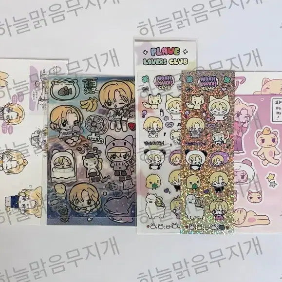 [BUNJANG] PLAVE Noah Unofficial Sticker Set / 플레이브 노아 비공굿 비공식 굿즈 스티커 세트 원가이하 양도