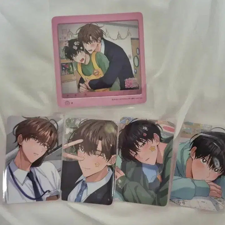 [BUNJANG] Mister Blue Pop-up Special Edition Wedding Couple Photocard + Coaster / 미블컴퍼니 미스터블루 팝업 신특 신혼부부 특별전형 포카 드볼+코스터