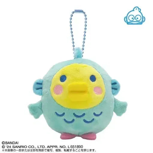 [BUNJANG] Sanrio Tamagotchi Collaborator Purinui Mascot Doll Keychain / 산리오 다마고치 콜로보 푸리누이 마스코트 인형키링