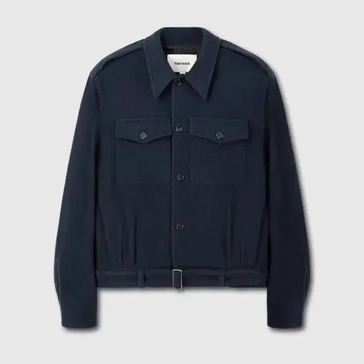 [BUNJANG] Tony Wack 25FW Wool Boucle Officer Jacket Navy XL / [25FW] 토니웩 울 부클 오피서 자켓 네이비 XL