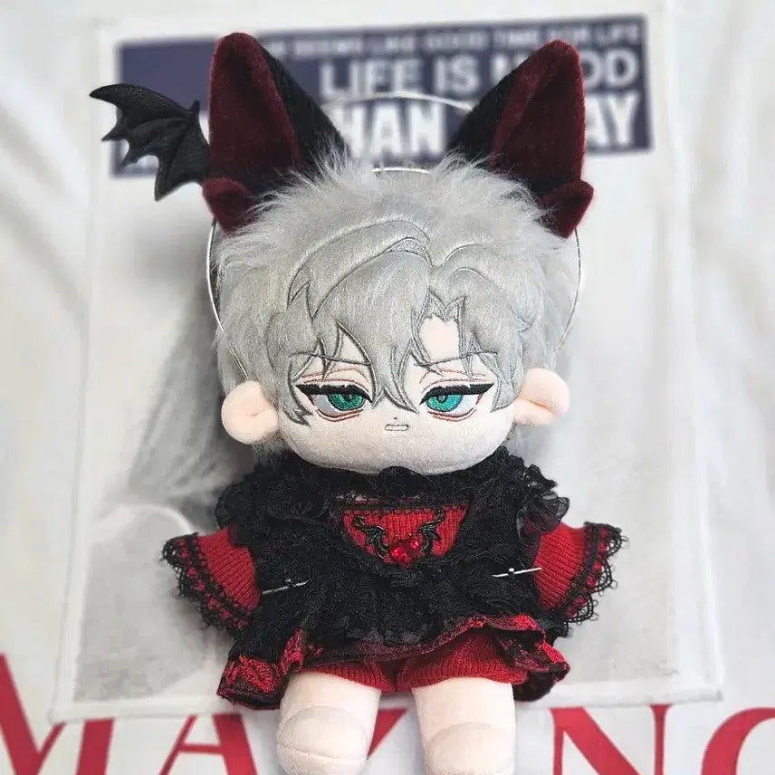 [BUNJANG] 20cm Doll Clothes Devil Costume / 20cm 솜인형옷 악마의상