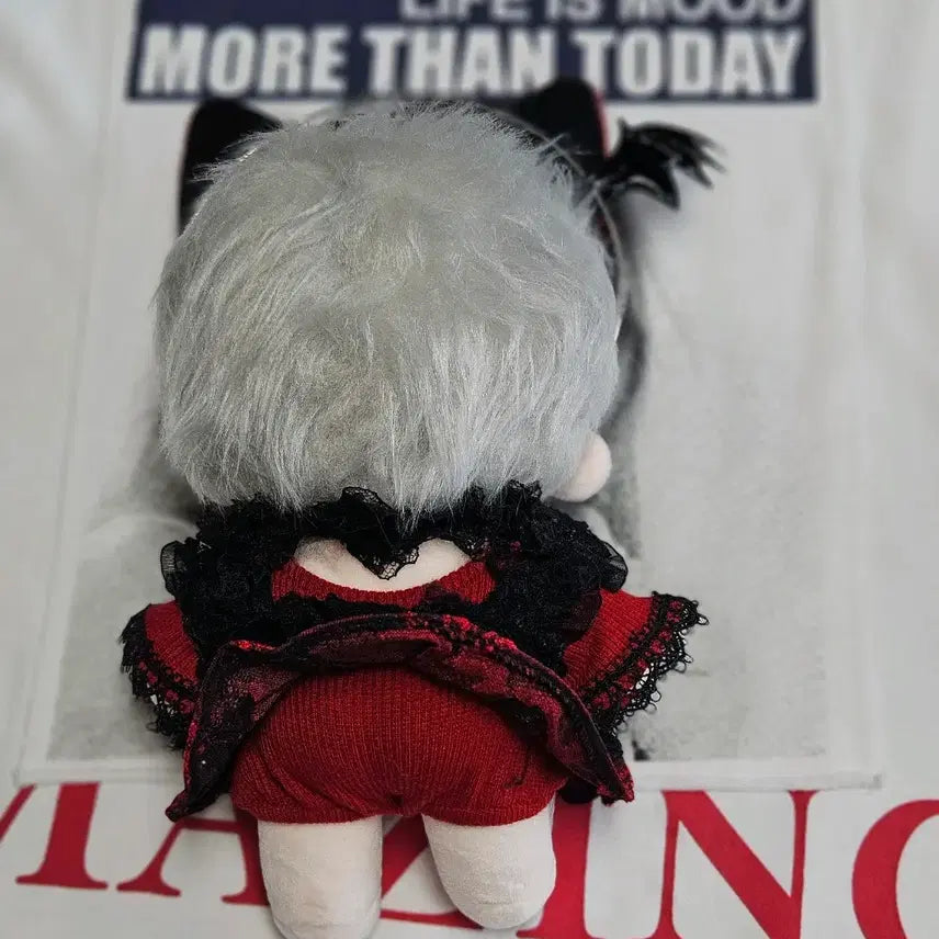 [BUNJANG] 20cm Doll Clothes Devil Costume / 20cm 솜인형옷 악마의상