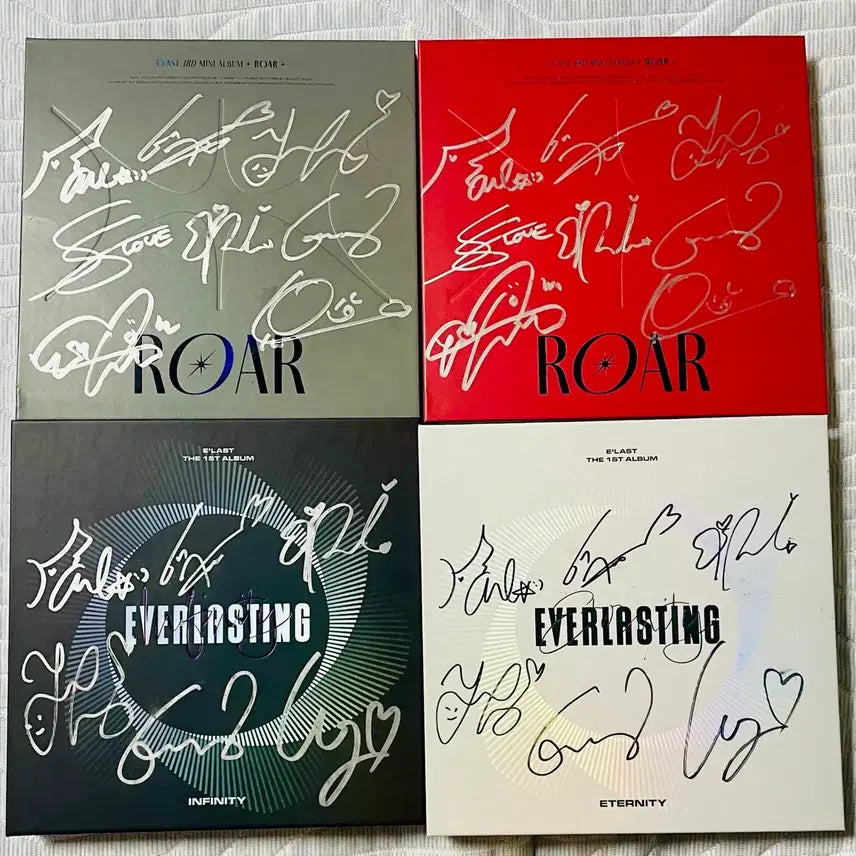 [BUNJANG] ELAST Signed Album Set / 엘라스트 ELAST 친필싸인 앨범 4종세트