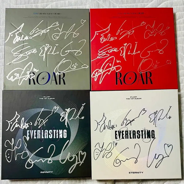 [BUNJANG] ELAST Signed Album Set / 엘라스트 ELAST 친필싸인 앨범 4종세트