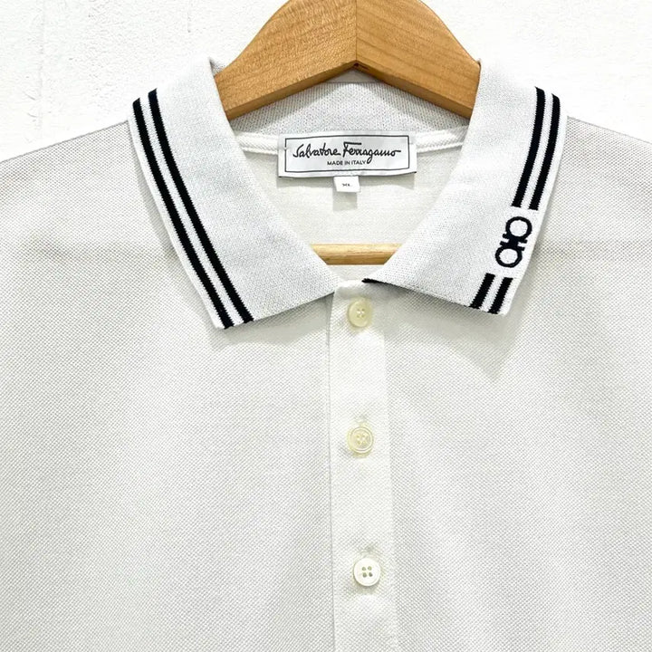 [SOLD OUT] [XL] 살바토레 페라가모 피케 반팔 카라티 새상품급
