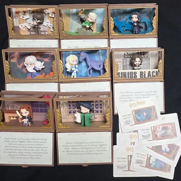 [BUNJANG] Pop Mart Harry Potter Hogwarts World Snape, Malfoy, etc. 8 Figure Bundle Set / 팝마트 해리포터 호그와트 세계관 스네이프,말포이 등 8종 일괄 랜덤 가챠