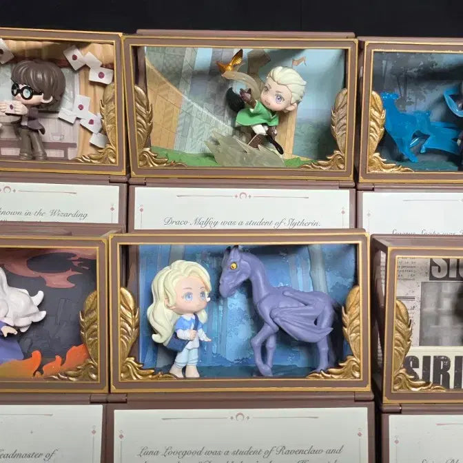 [BUNJANG] Pop Mart Harry Potter Hogwarts World Snape, Malfoy, etc. 8 Figure Bundle Set / 팝마트 해리포터 호그와트 세계관 스네이프,말포이 등 8종 일괄 랜덤 가챠