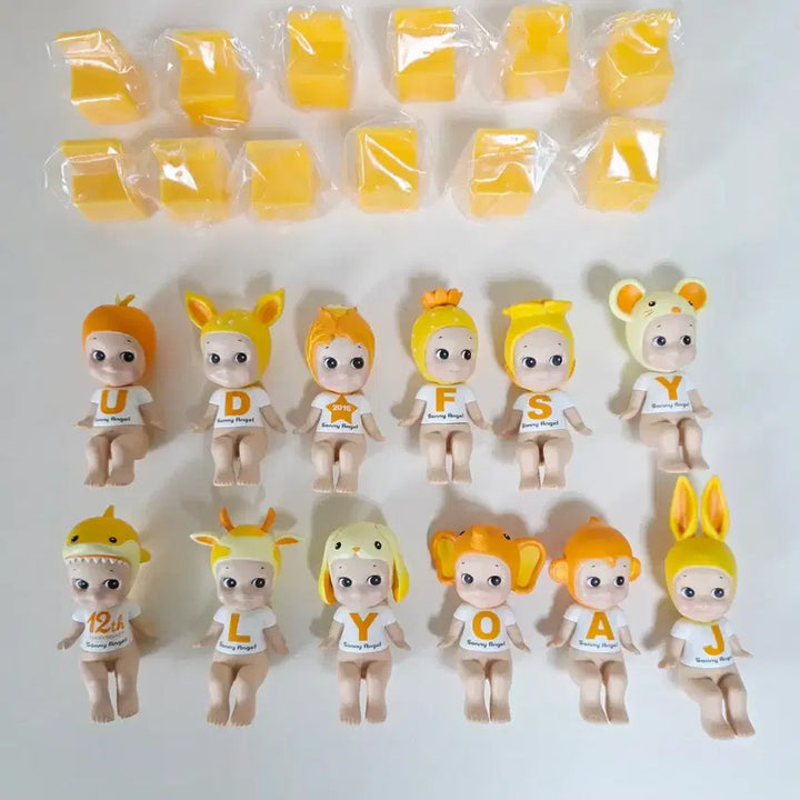 [BUNJANG] Sonny Angel 12th Anniversary 12 Types Full Set with Small &amp; Large Boxes / 상태굿<소박스+대박스 포함>소니엔젤 12주년 12종