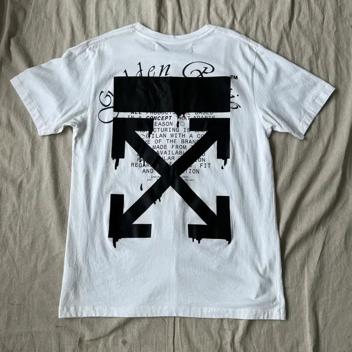 [BUNJANG] Off-White Dripping Arrows S/S Tee XXL / 오프화이트 드리핑 에로우 반팔 XXL