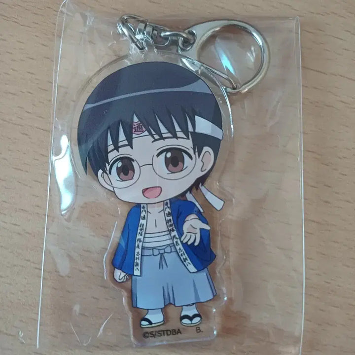 [BUNJANG] Gintama Shimura Shinpachi Yamazaki Acrylic Keychain Bundle Set / 은혼 신파치 야마자키 아크릴 키링 일괄