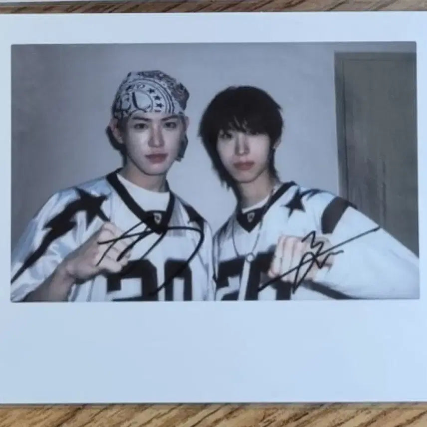[BUNJANG] Kickflip Juhwang Minje Unit Polaroids / 킥플립 주왕 민제 제왕즈 유닛 인화 폴라로이드