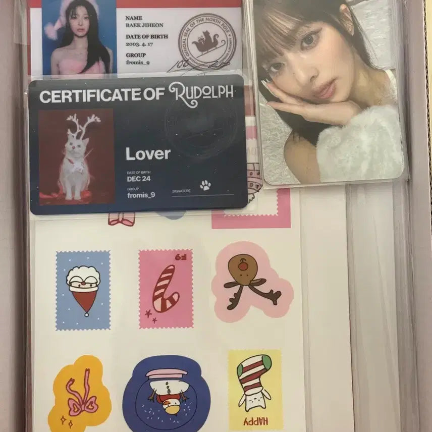 [BUNJANG] fromis_9 Hayan Geurium Kit (Park Ji-won ID Card Excluded) / 프로미스나인 하얀그리움 키트