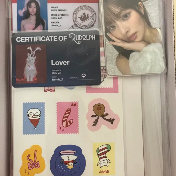 [BUNJANG] fromis_9 Hayan Geurium Kit (Park Ji-won ID Card Excluded) / 프로미스나인 하얀그리움 키트