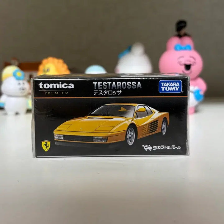 [BUNJANG] Tomica Premium Ferrari Testarossa Yellow Die-cast / 토미카 프리미엄 페라리 테스타로사 옐로우 다이캐스트