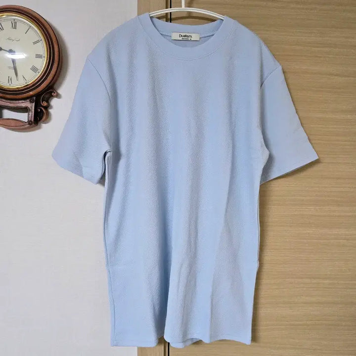[BUNJANG] Dualism Peanut Wrinkle-Free Short-Sleeved T-Shirt - Sky Blue / [새상품] 듀얼리즘(Dualism) 피넛 링클프리 반팔 티셔츠