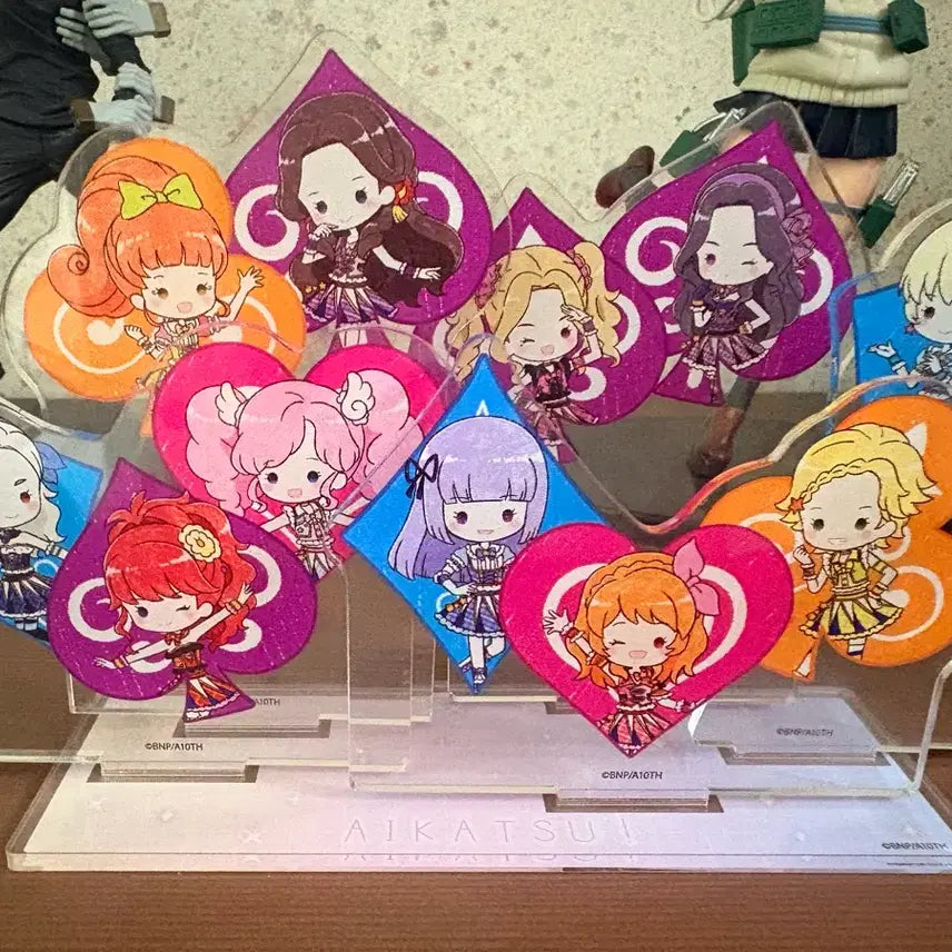 [BUNJANG] Aikatsu! Akari, Hozuki, Sumire, Rin, Rira, Nono, Risa, Momo, Juri Pop-up Diorama Standee / 아이카츠 아이엠스타 팝업 디오라마 아카리하늘스미레리라노노리사린모모주리