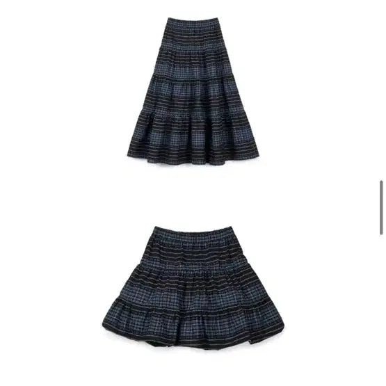 [BUNJANG] MooEum 2-Way Button Shirring Skirt / 무음 2way button shirring skirt