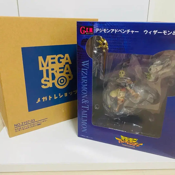 [BUNJANG] Megahouse G.E.M. Digimon Adventure Wizardmon &amp; Tailmon Figure / 디지몬 메가하우스 gem 위자몬 가트몬 테일몬