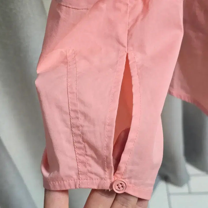 [BUNJANG] JUCY JUDY Peach V-Neck Puff Sleeve Blouse / 새상품) JUCY JUDY 쥬시쥬디 블라우스