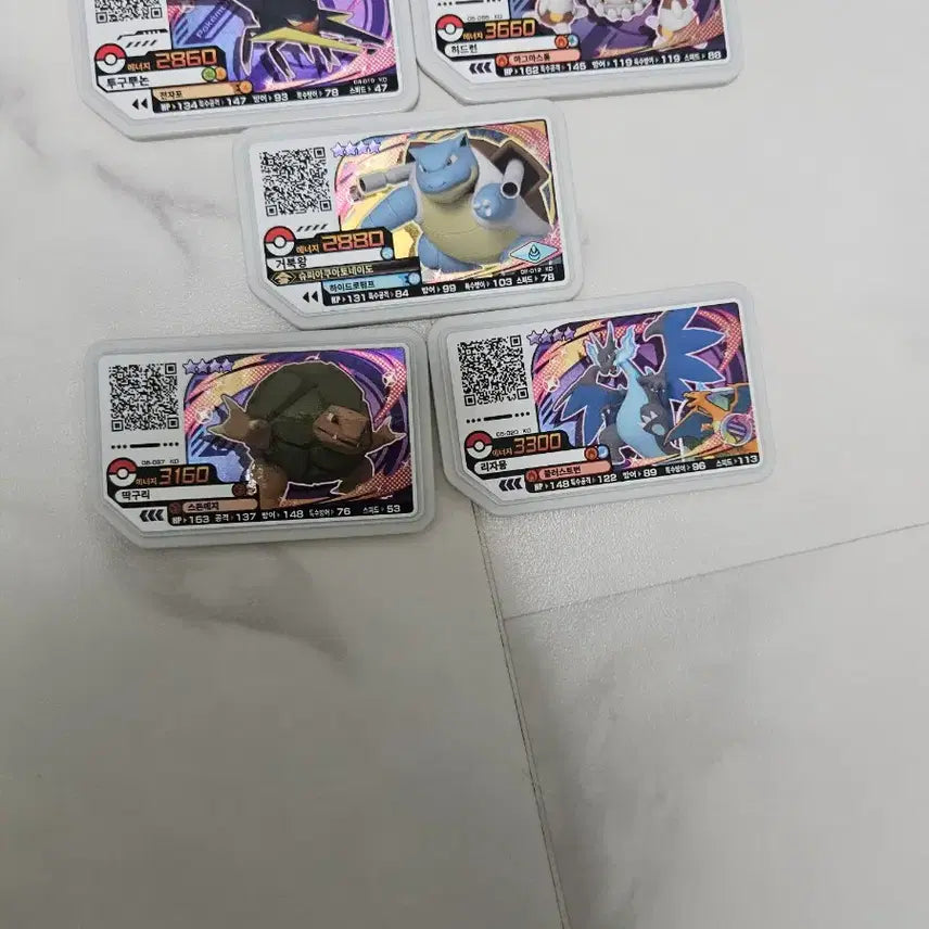 [BUNJANG] Pokemon Gaole 5-Star Chips / 포켓몬 가오레 5성 칩