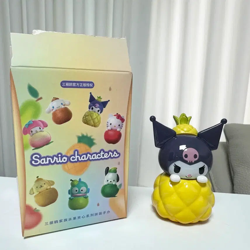 [BUNJANG] Sanrio Kuromi Pineapple Figure / 산리오 쿠로미 파인애플 피규어