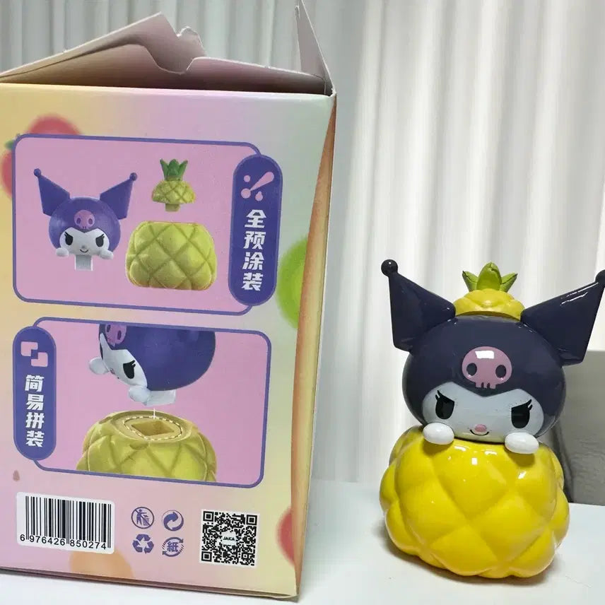 [BUNJANG] Sanrio Kuromi Pineapple Figure / 산리오 쿠로미 파인애플 피규어