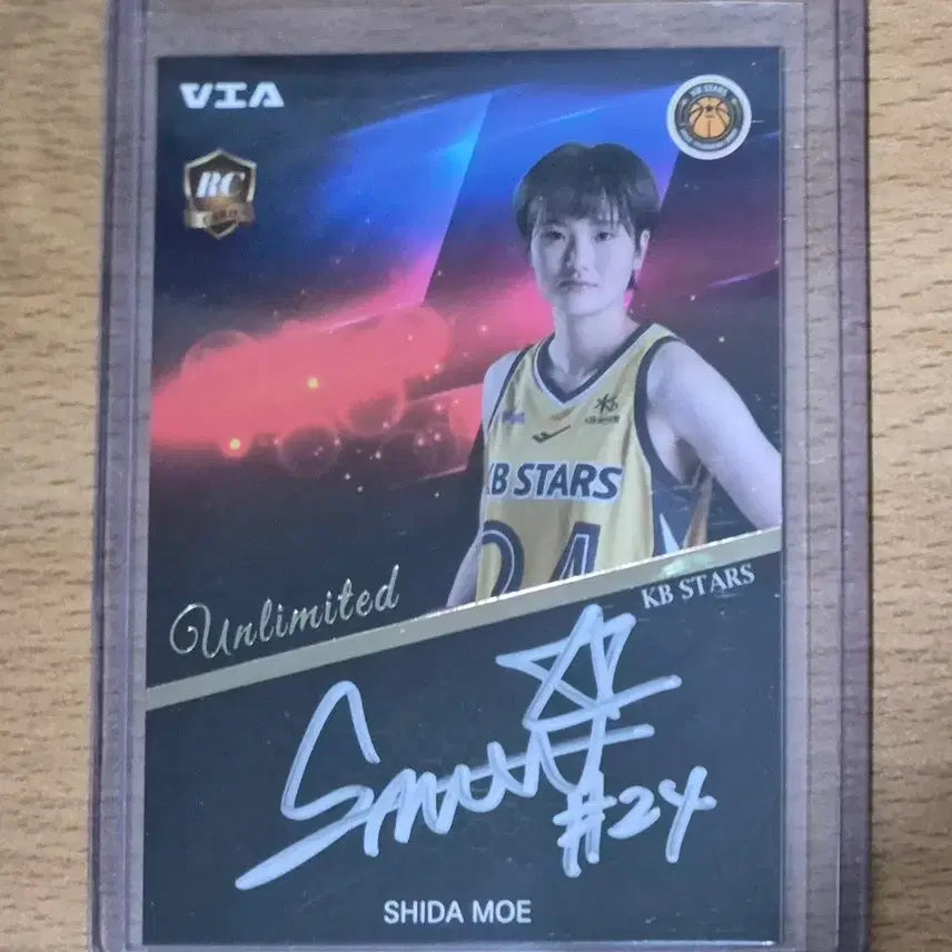 [BUNJANG] 2024-25 WKBL KB Stars Seda Moé Rookie Autograph Card / 2024-25 VIA WKBL KB 스타즈 시다 모에 루키 오토카드 판매