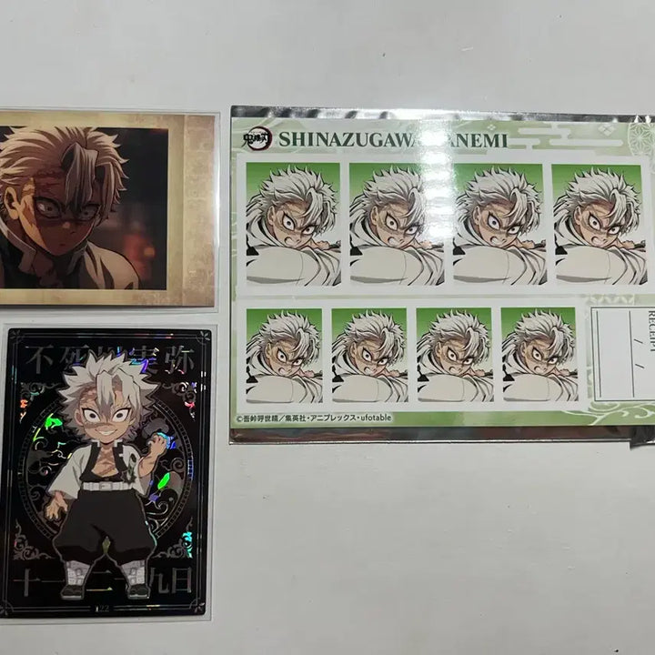 [BUNJANG] Demon Slayer Sanemi Shinazugawa Proof Photo / Photocard / 귀멸의 칼날 사네미 증명사진 ,포토카드