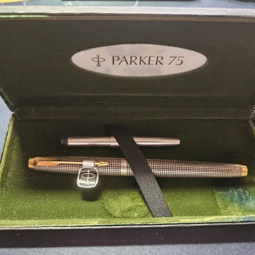 [BUNJANG] Parker 75 Sterling Silver Fountain Pen USA 14k EF Nib / 파카 75 스털링 실버 만년필 USA 14k EF닙