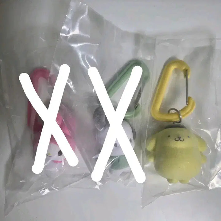 [BUNJANG] Sanrio Colorful Carabiner Mascot Keychain Pompompurin / 산리오 컬러풀 카라비너 마스코트 키링 폼폼푸린