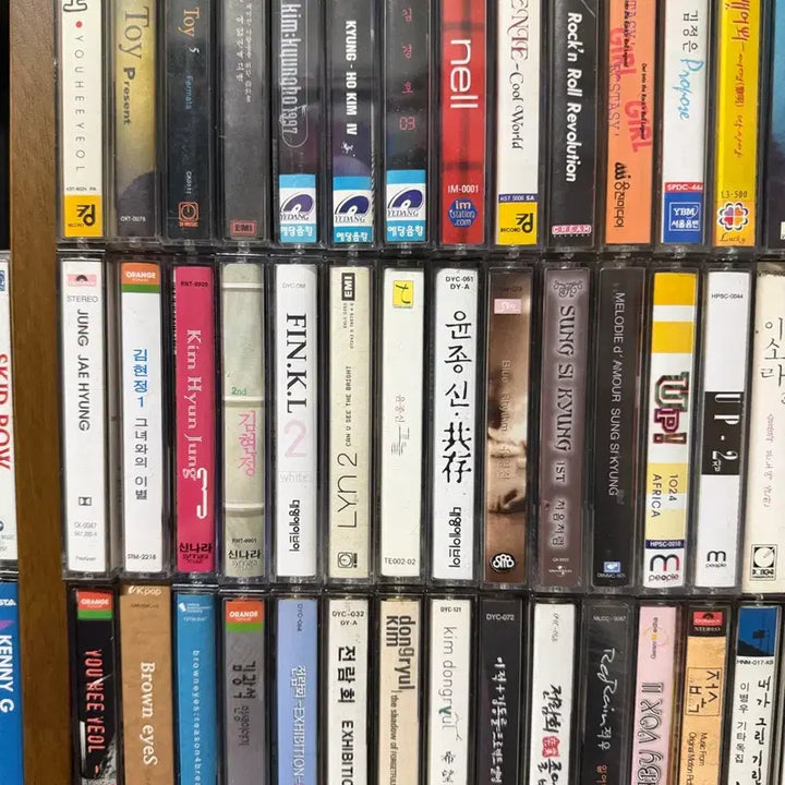 [BUNJANG] Cassette Tapes: Brown Eyes, Wang Jingwen, Nell, Radiohead, and more / 카세트 테이프 가요 팝 등 브라운아이즈 왕정문 중경삼림 넬 라디오헤드등