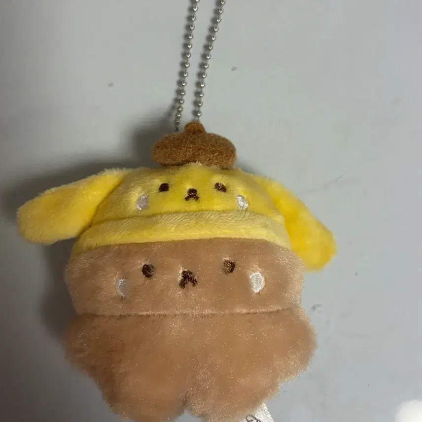 [BUNJANG] Sanrio Pompompurin Studio Sky Keyring / 산리오 스튜디오하늘 폼폼푸린 키링