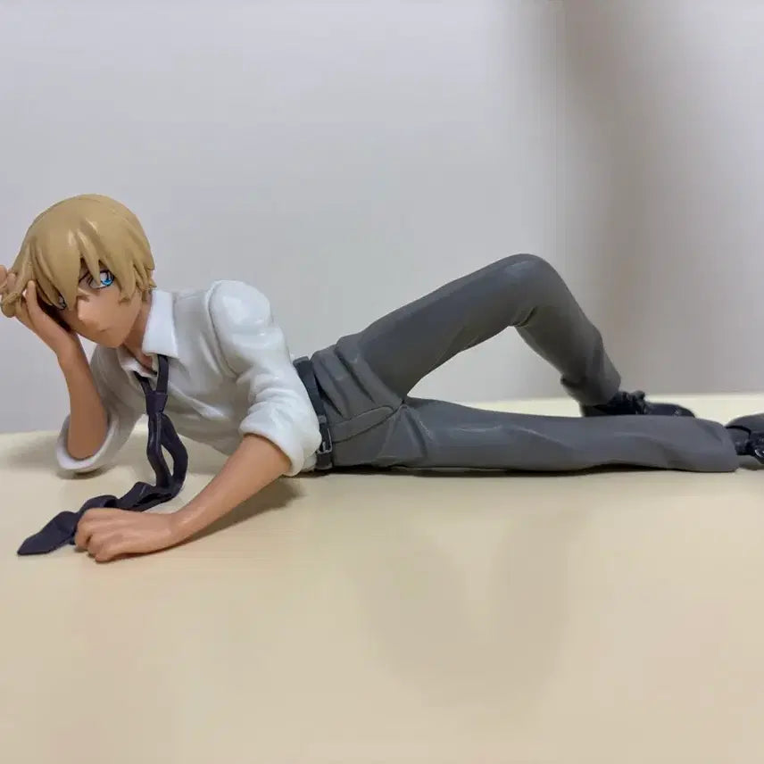 [BUNJANG] Meitantei Conan Amuro Tooru Chokonose Noodle Stopper Figure / 명탐정 코난 아무로 토오루 쵸코노세 누들스토퍼 피규어