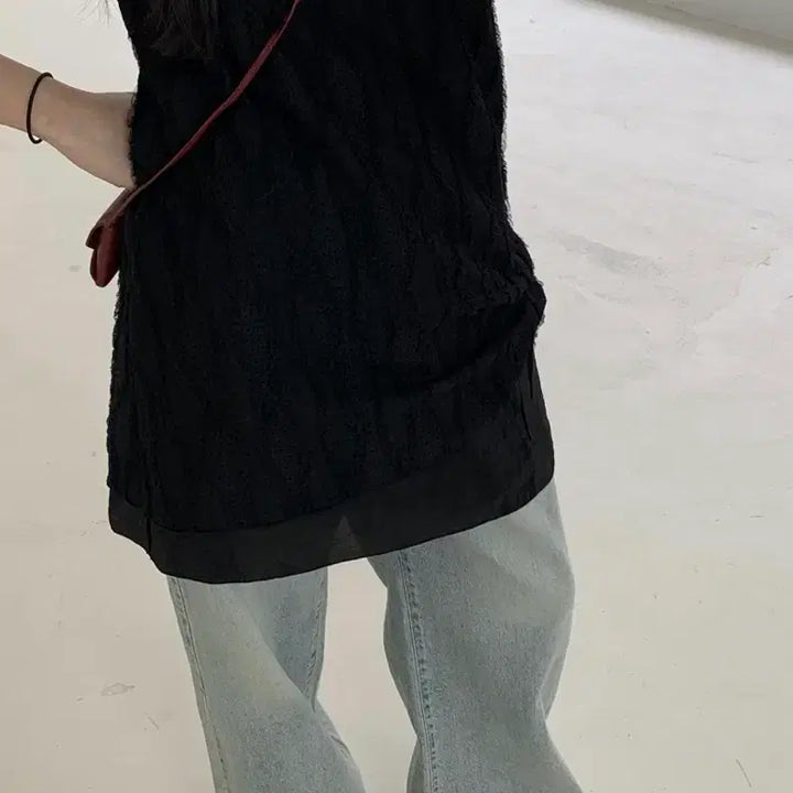 [BUNJANG] Light Wash Semi-Wide Denim Pants / 연청 세미와이드 데님
