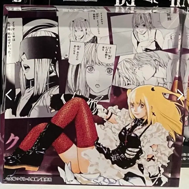 [BUNJANG] Death Note Misa Amane Acrylic Block (DMM Kuji B-3 Prize, Sealed) / DMM 데스노트 쿠지 B-3상 미사 아크릴 블록 미개봉 판매합니다.