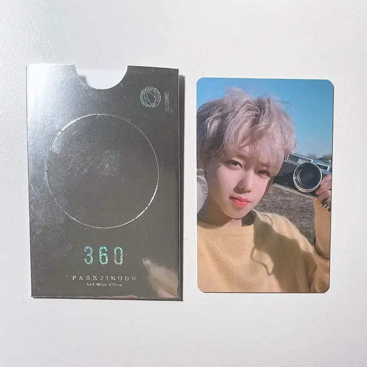 [BUNJANG] Park Jihoon 360 Album Photocard / 박지훈 360 앨범 포토카드 포함