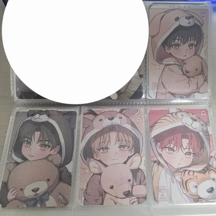 [BUNJANG] DEMUTJUK Animal Pajama Photocard Set / 데못죽 비공굿 동물파자마 포카 세트